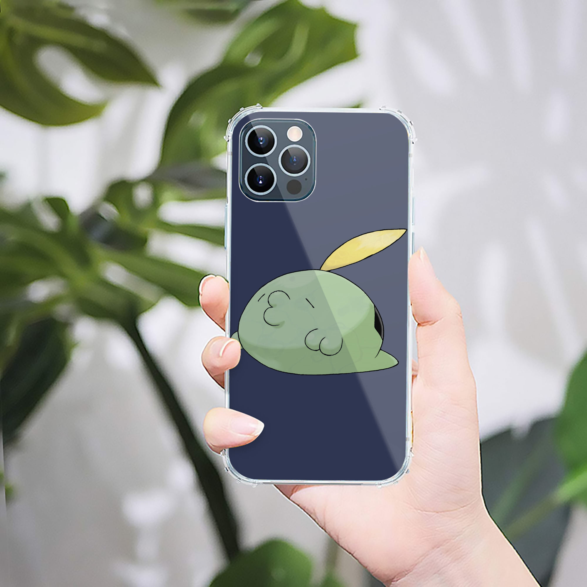 （画像用） ポケットモンスター Pokémon 【iPhone 12シリーズ対応】透明スマホケース（クリアソフトケース）